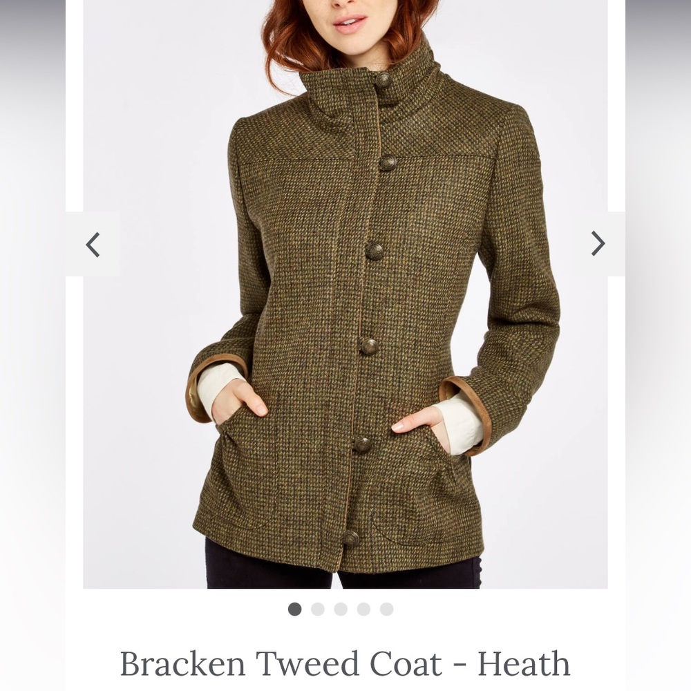 Dubarry Bracken Tweed Jacket , like new , maybe worn once size EU 40/ US 10,